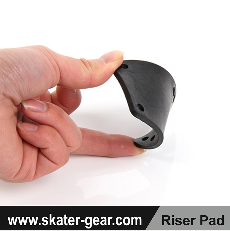 SKATERGEAR 4 mm Rubber Skateboard Riser Pad