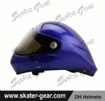 SKATERGEAR Pro fiberglass longboard downhill helmet for 2017