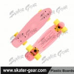 22.5*6 inch Penny style skateboard Pink