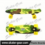 22.5*6 inch Penny style printing skateboard camouflage