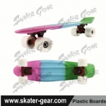 22.5*6 inch Rainbow Penny style skateboard