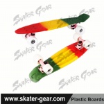 22.5*6 inch Rainbow Penny style skateboard