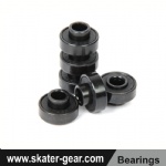 SKATERGEAR 608 RS Black Biltin Style Skateboard&Longboard bearings