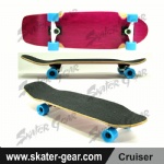 SKATERGEAR 29.75*8.75inch Purple Maple Cruiser Skateboard