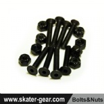 SKATERGEAR Skateboard bolts&nuts 1.15 inch Allen Head