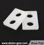 SKATERGEAR 12mm transparent Silica gel shock pad