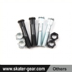 SKATERGEAR kingpin with lock nut for skateboard truck